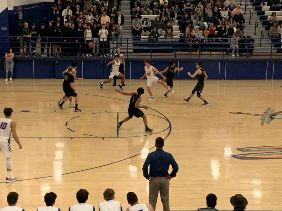 Saints Basketball take on the Bonita Bearcats