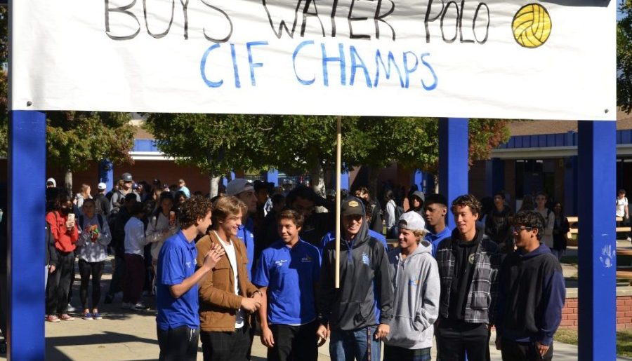 Boys Waterpolo Wins C.I.F. for the First Time in School History