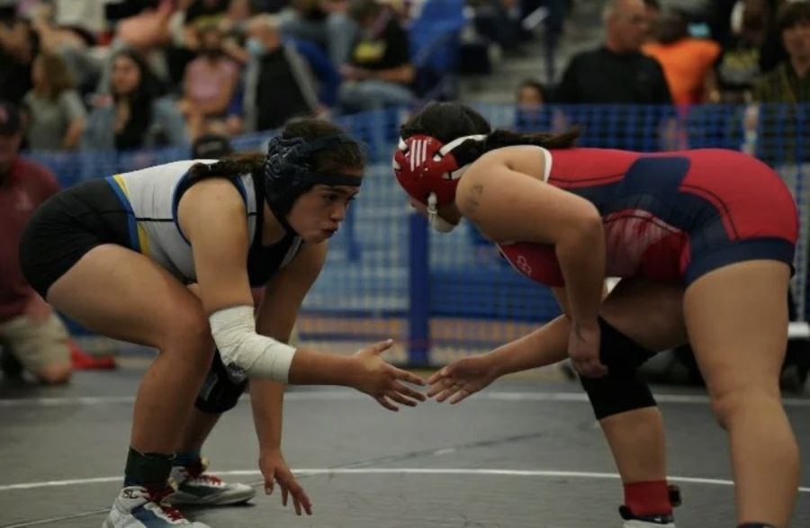 Lady Saint Alani Marrujo: 8th in the Nation for Girls Wrestling