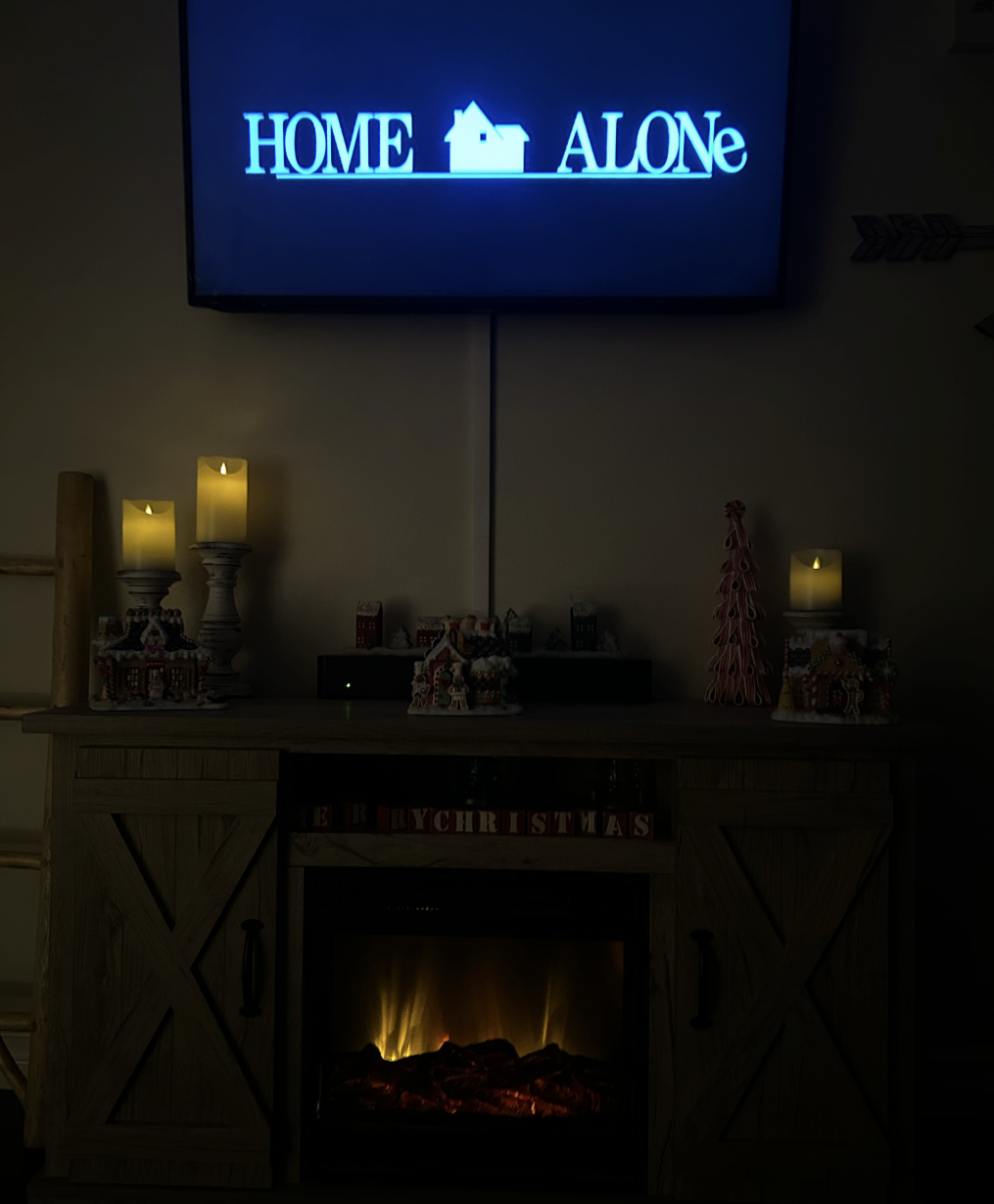 cozy home alone scene