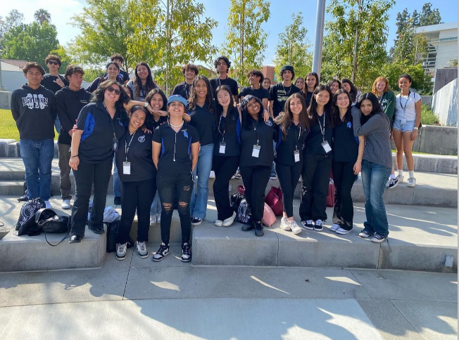 Students from biomed and sports medicine who attended the field trip to Mt.sac 