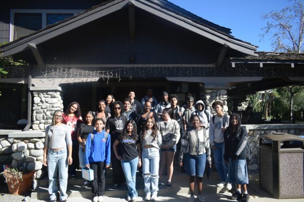 A picture of BSU during their trip to Pitzer College