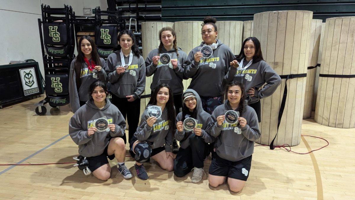 The 9 Lady Saint League Placers!