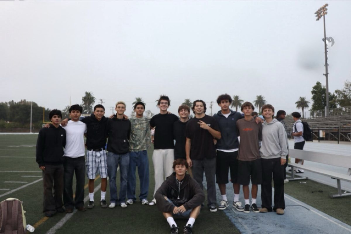 Seniors gather at Senior Sunrise to commemorate the beginning of Senior year.