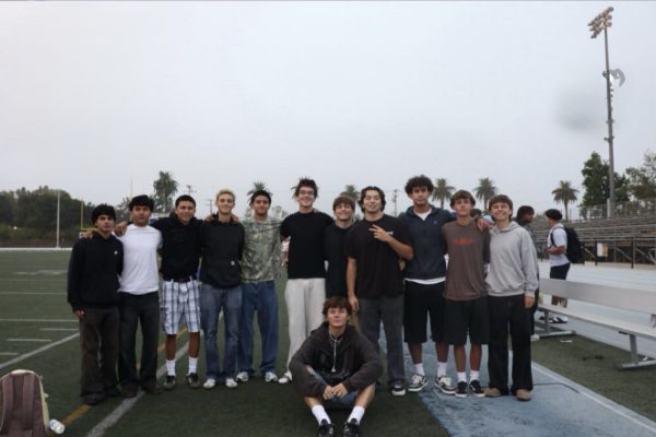 Seniors gather at Senior Sunrise to commemorate the beginning of Senior year.