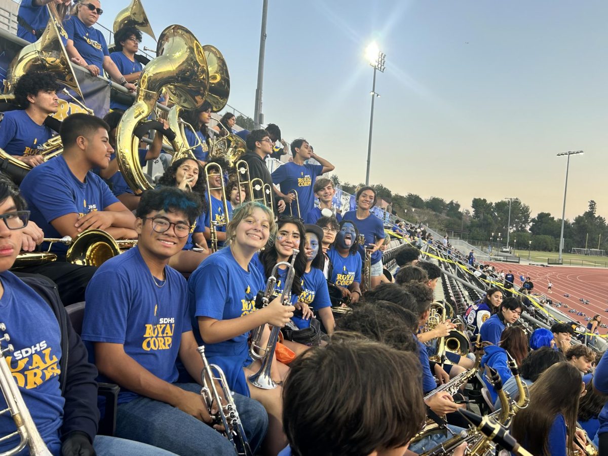 Trumpets at a San Dimas Football Game!