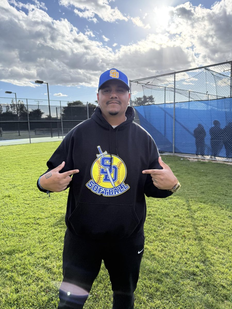 Coach Steve repping San Dimas High School